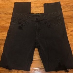 Joe’s Jeans Boyfriend Straight Leg Distressed Jean